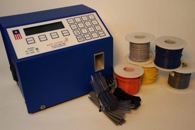 Automatic Cutter 250 - Cut bundles of Tubing and Cable, wire in spools